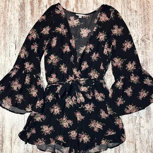American Eagle Floral Romper